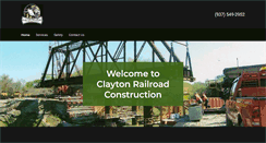 Desktop Screenshot of claytonrailroad.com