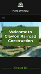 Mobile Screenshot of claytonrailroad.com